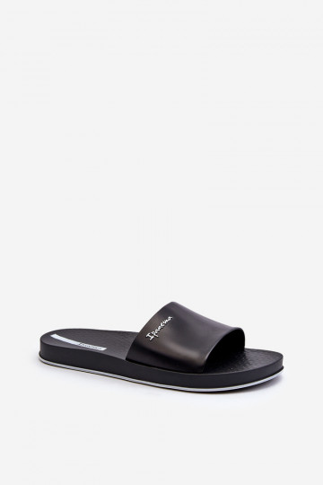 Gumijas Čības 82832 Ipanema Slide Unisex melnas krāsas