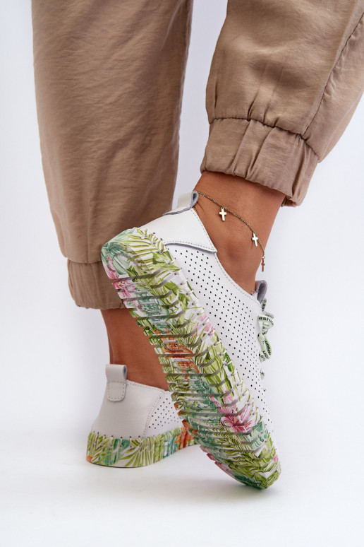 Sznurowe apavi    baltas krāsas Farnalea Sznurowe apavi    baltas krāsas Farnalea