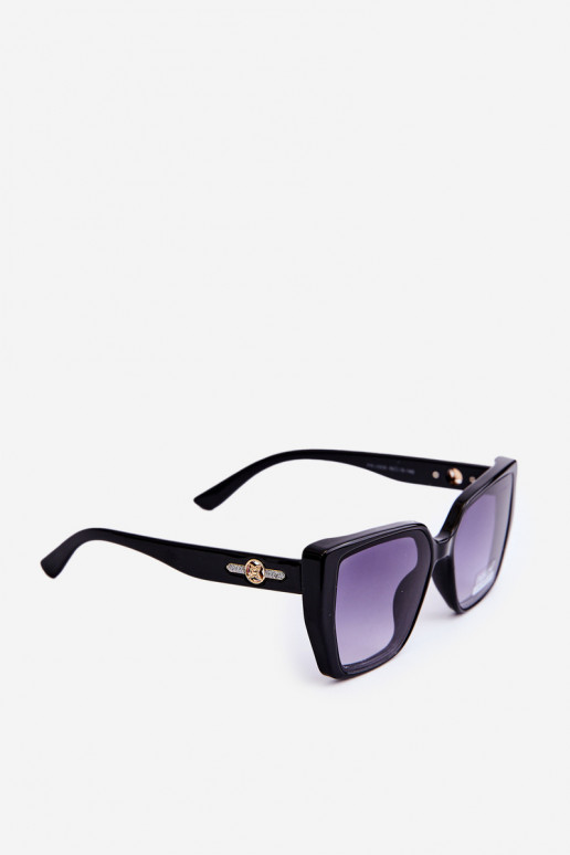 Saulesbrilles Sievišķīgs UV400 melnas krāsas