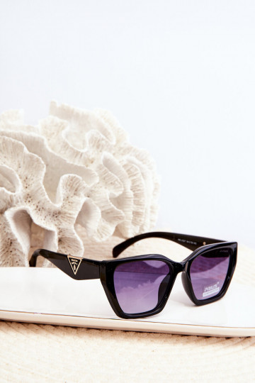 Sievišķīgs Klasiska modeļa Saulesbrilles Ze Zelta krāsasmi Detalami UV400 melnas krāsas