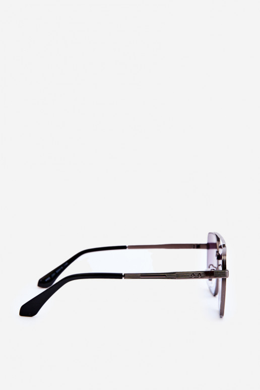 Saulesbrilles Sievišķīgs UV400 Melns un-Zilas krāsas