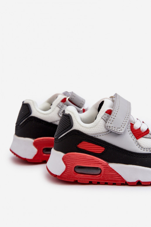 Sneakers modeļa apavi Bērnu apavi ar lipīgām aizdarēm sarkanas krāsas Krissandra Sneakers modeļa apavi Bērnu apavi ar lipīgām aizdarēm sarkanas krāsas Krissandra