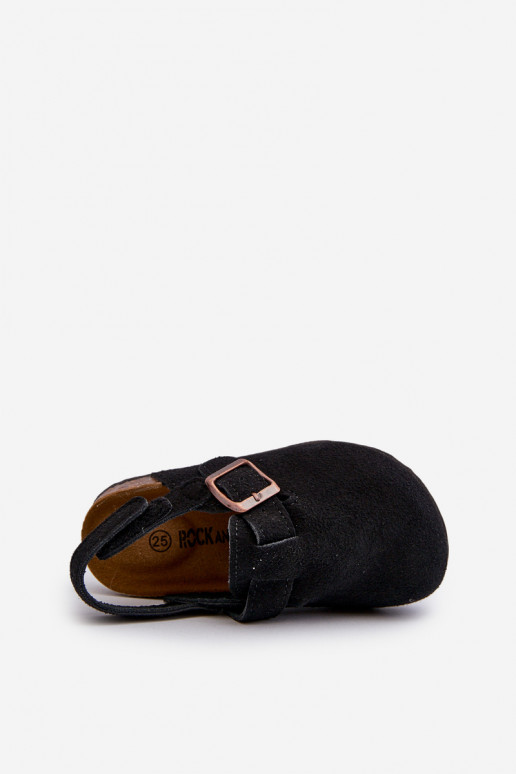 Čības Bērnu apavi  melnas krāsas Vulagia Čības Bērnu apavi  melnas krāsas Vulagia