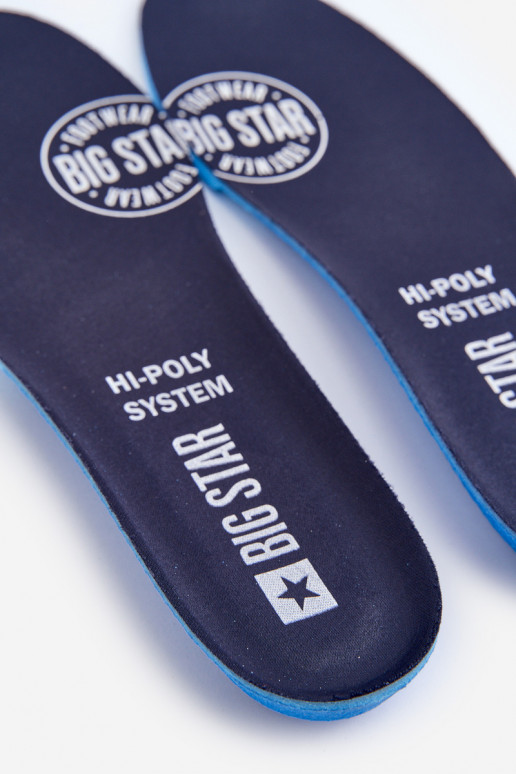 Leliktņi Do Butów BIG STAR HI-POLY SYSTEM 2 pāri tumši zilas krāsas