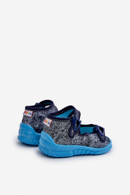 Čības sandales Bērnu apavi NEL 310-19 GOKIDS pelēkas krāsas Čības sandales Bērnu apavi NEL 310-19 GOKIDS pelēkas krāsas