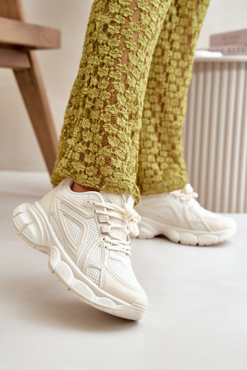 sporta apavi Sneakers modeļa apavi Sieviešu smilšu krāsas Timoci