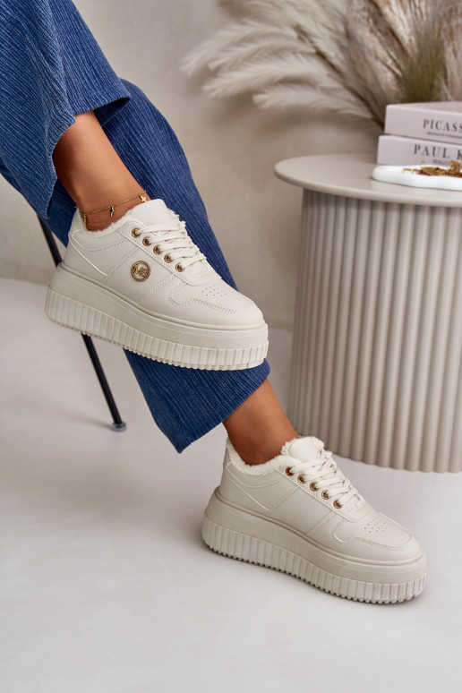 Sneakers modeļa apavi sporta apavi Sieviešu siltināti Uz masīvas zoles smilšu krāsas Verissha Sneakers modeļa apavi sporta apavi Sieviešu siltināti Uz masīvas zoles smilšu krāsas Verissha