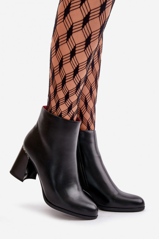 Gluda Sieviešu puszābaki Z Eko zamšādau siltināti melnas krāsas Milisea