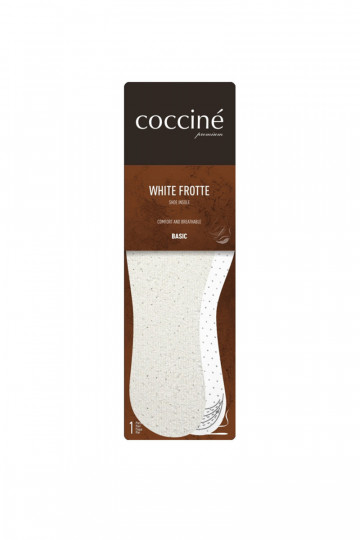 Zolītes Coccine INhite Frotte kokvilnas frotē audums uz lateksa putām 34-41