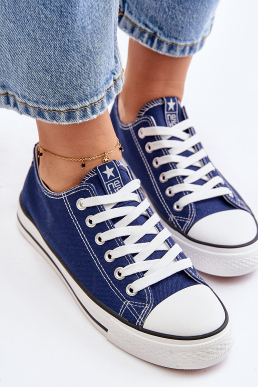 Sieviešu Klasiska modeļa brīvā laika apavi tumši zilas krāsas Ecoma Sieviešu Klasiska modeļa brīvā laika apavi tumši zilas krāsas Ecoma