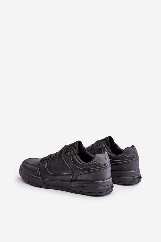 Zems Sneakers modeļa apavi vīriešiem Big Star OO174670 HI-POLY SYSTEM melnas krāsas