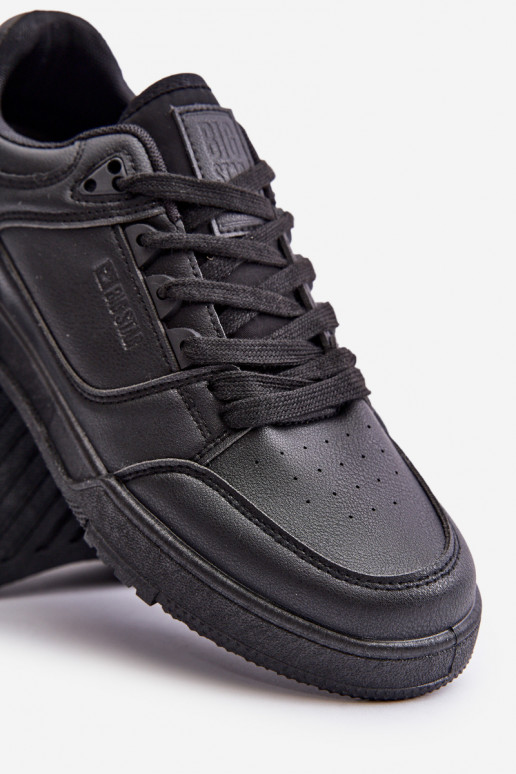 Zems Sneakers modeļa apavi vīriešiem Big Star OO174670 HI-POLY SYSTEM melnas krāsas