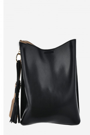 Soma no eko ādas Big Star OO574139 Melnas krāsas 2