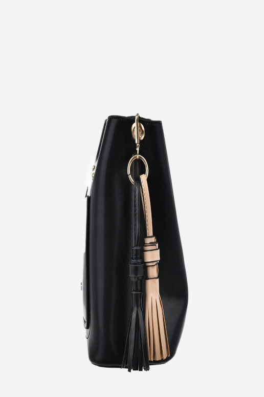 Soma no eko ādas Big Star OO574139 Melnas krāsas