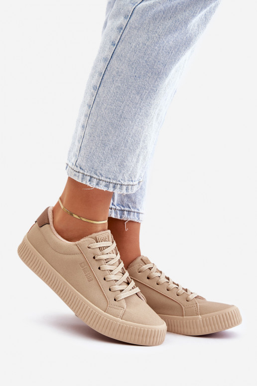 siltināti sieviešu puszābaki Big Star OO274A461 smilšu krāsas siltināti sieviešu puszābaki Big Star OO274A461 smilšu krāsas