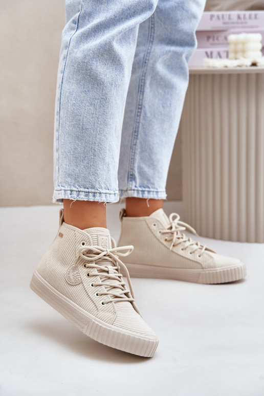 siltināti Velvets sieviešu puszābaki Big Star OO274771 Hi-Poly System smilšu krāsas siltināti Velvets sieviešu puszābaki Big Star OO274771 Hi-Poly System smilšu krāsas