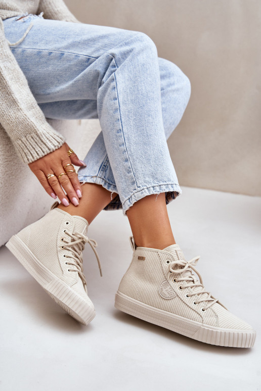 siltināti Velvets sieviešu puszābaki Big Star OO274771 Hi-Poly System smilšu krāsas siltināti Velvets sieviešu puszābaki Big Star OO274771 Hi-Poly System smilšu krāsas