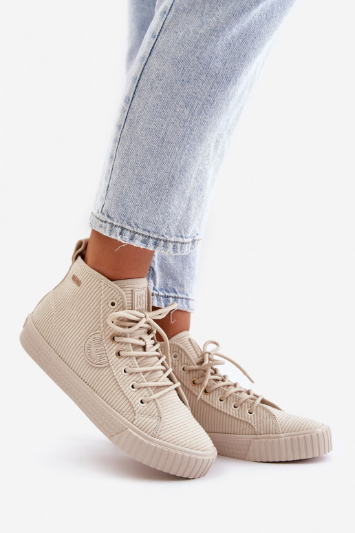 siltināti Velvets sieviešu puszābaki Big Star OO274771 Hi-Poly System smilšu krāsas siltināti Velvets sieviešu puszābaki Big Star OO274771 Hi-Poly System smilšu krāsas