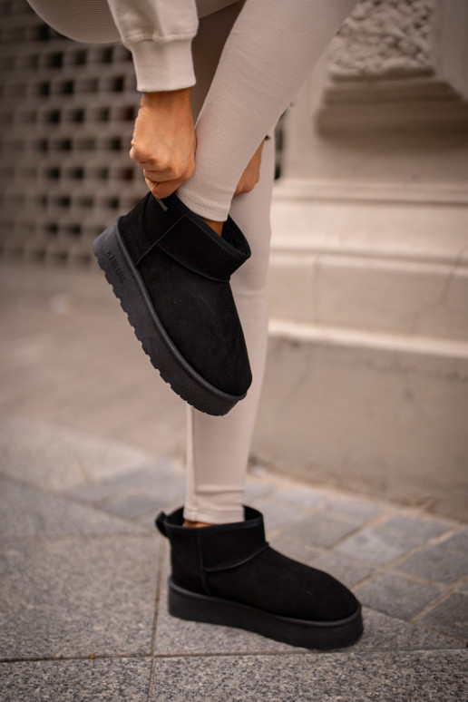 Sniega zābaki ar platformu Big Star OO274A099 melnā krāsā