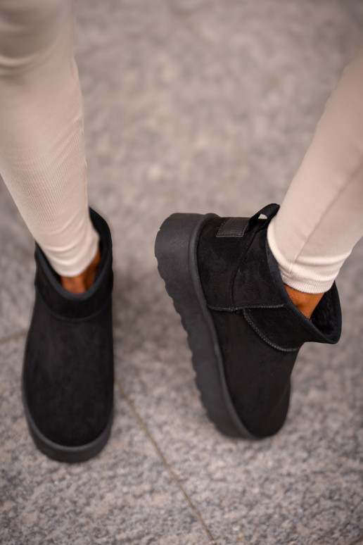 Sniega zābaki ar platformu Big Star OO274A099 melnā krāsā