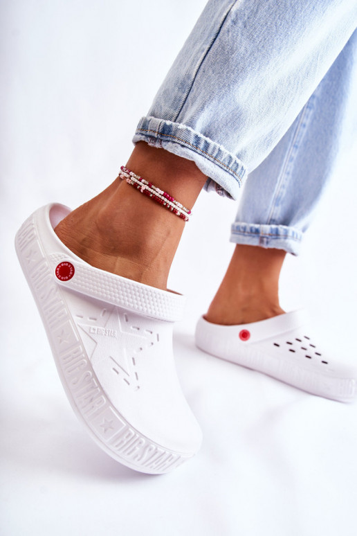 Vieglas čības Big Star white Vieglas čības Big Star white