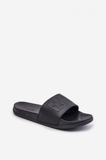 Vīriešu vieglās čības Z Logo Big Star OO174030 black