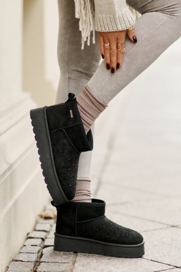 sniega apavi Ar Dekorāciju ar platformu Big Star OO274A105 melnas krāsas