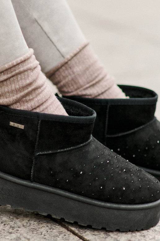 sniega apavi Ar Dekorāciju ar platformu Big Star OO274A105 melnas krāsas