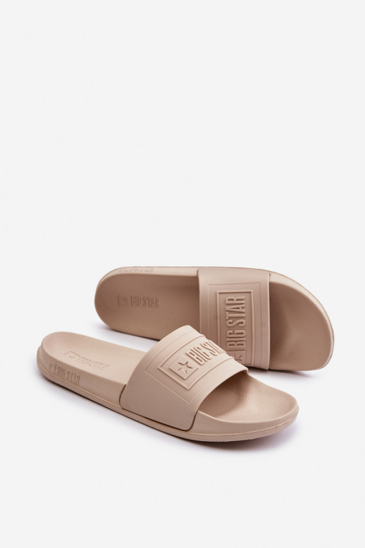 Sieviešu čības Big Star OO274035 bēšas krāsas