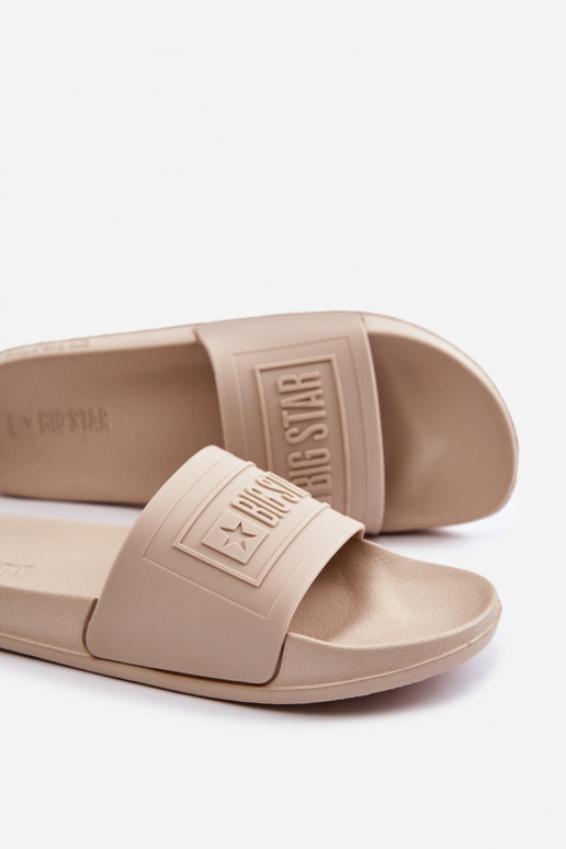 Sieviešu čības Big Star OO274035 bēšas krāsas