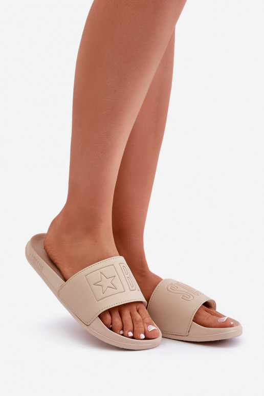 Vieglas čības Big Star OO274043 bēšs