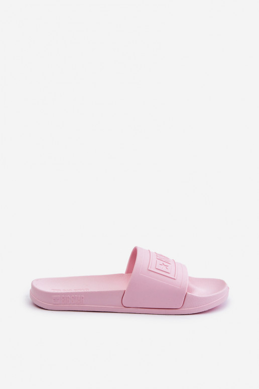 Sieviešu čības Big Star OO274036 rozā krāsā