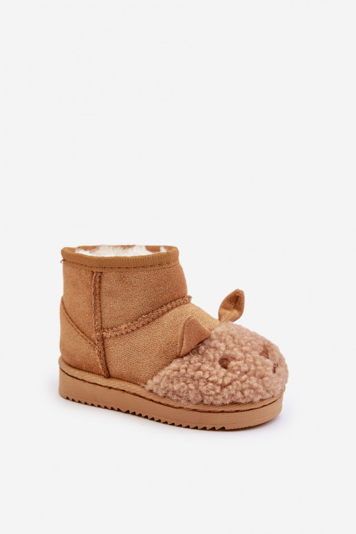 Ziemas sniega apavi Lamy brūnas krāsas Esandira Ziemas sniega apavi Lamy brūnas krāsas Esandira