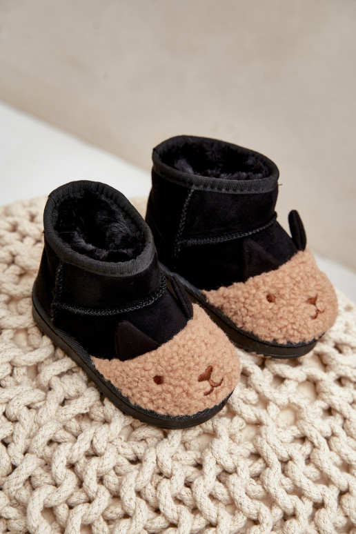 Ziemas sniega apavi Lamy melnas krāsas Esandira Ziemas sniega apavi Lamy melnas krāsas Esandira