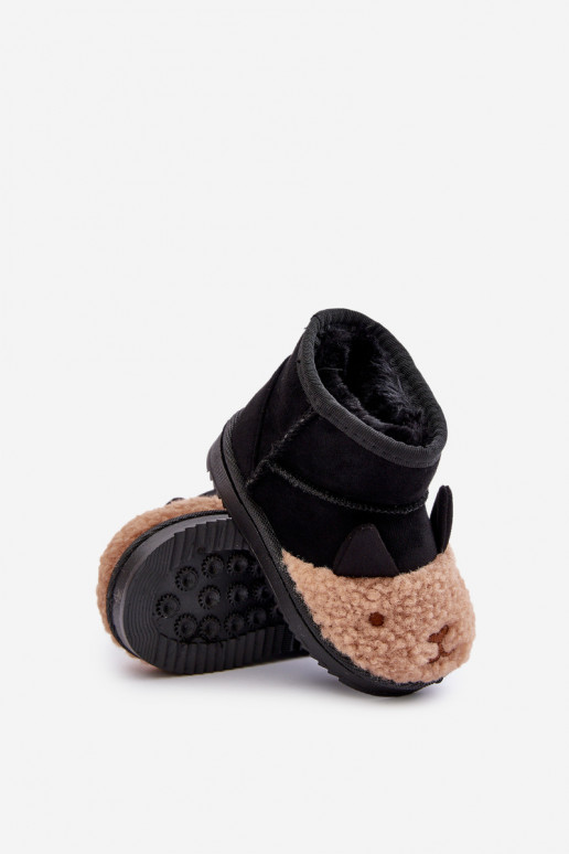 Ziemas sniega apavi Lamy melnas krāsas Esandira Ziemas sniega apavi Lamy melnas krāsas Esandira