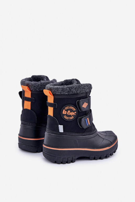 sniega apavi Bērnu apavi ar lipīgām aizdarēm Lee Cooper LCJ-24-44-2865K melnas krāsas sniega apavi Bērnu apavi ar lipīgām aizdarēm Lee Cooper LCJ-24-44-2865K melnas krāsas