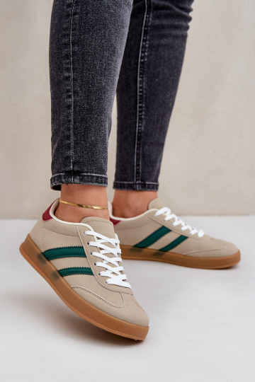 Sneakers modeļa apavi Sieviešu zemais smilšu krāsas EnnorInen 2