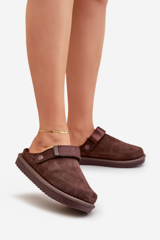 siltināti Čības Sieviešu ar platformu CzekoladoIne Neliel siltināti Čības Sieviešu ar platformu CzekoladoIne Neliel