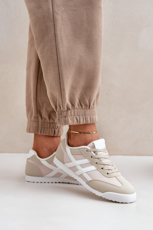 Zems Sporta apavi sieviešu puszābaki smilšu krāsas Eezore