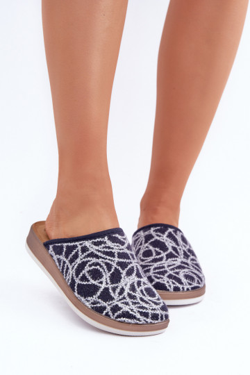 spīdīgs Čības Sieviešu Inblu CT000028 tumši zilas krāsas