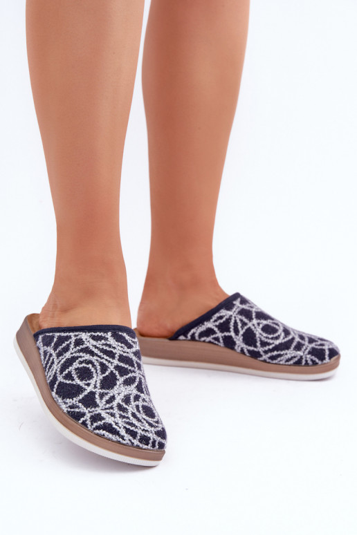 spīdīgs Čības Sieviešu Inblu CT000028 tumši zilas krāsas