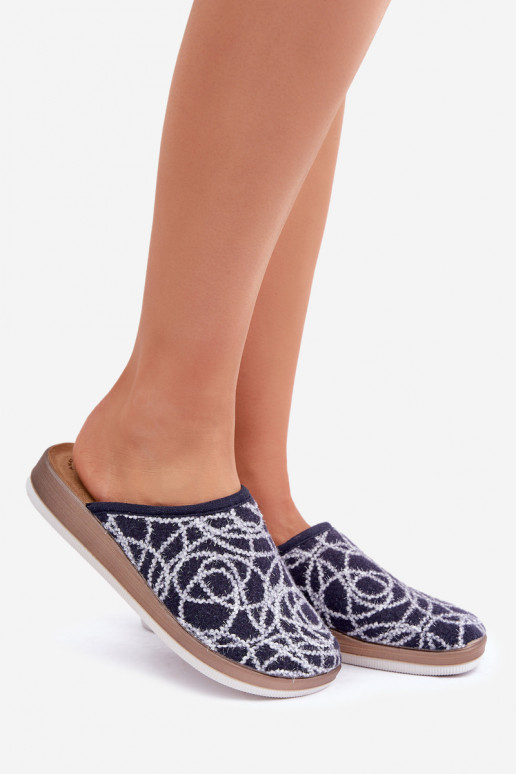 spīdīgs Čības Sieviešu Inblu CT000028 tumši zilas krāsas