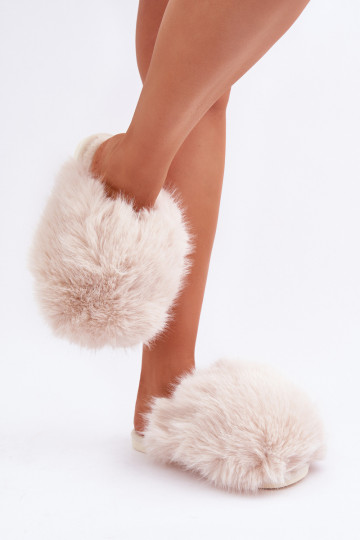 ar kažokādu Čības Sieviešu Ziloņkaula krāsas INladisa