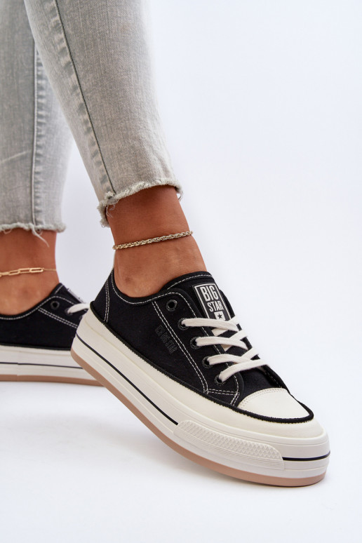 Sieviešu apavi Big Star NN274204 melnas krāsas Sieviešu apavi Big Star NN274204 melnas krāsas