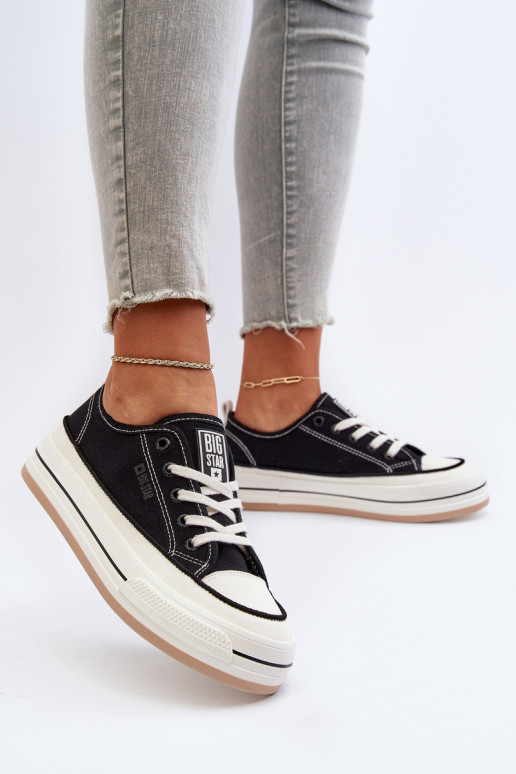 Sieviešu apavi Big Star NN274204 melnas krāsas Sieviešu apavi Big Star NN274204 melnas krāsas