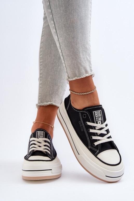 Sieviešu apavi Big Star NN274204 melnas krāsas Sieviešu apavi Big Star NN274204 melnas krāsas