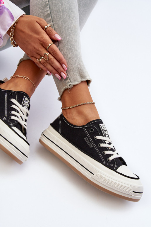 Sieviešu apavi Big Star NN274204 melnas krāsas Sieviešu apavi Big Star NN274204 melnas krāsas