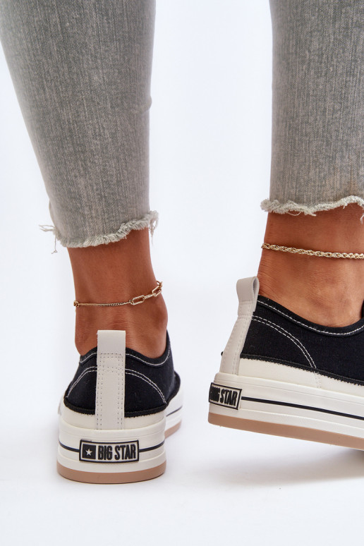 Sieviešu apavi Big Star NN274204 melnas krāsas Sieviešu apavi Big Star NN274204 melnas krāsas
