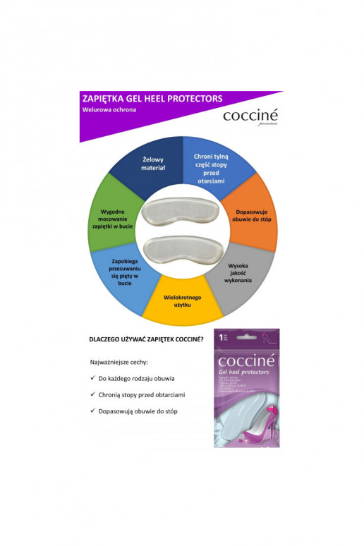 Coccine Gel Heel Protectors papēžu aizsargi