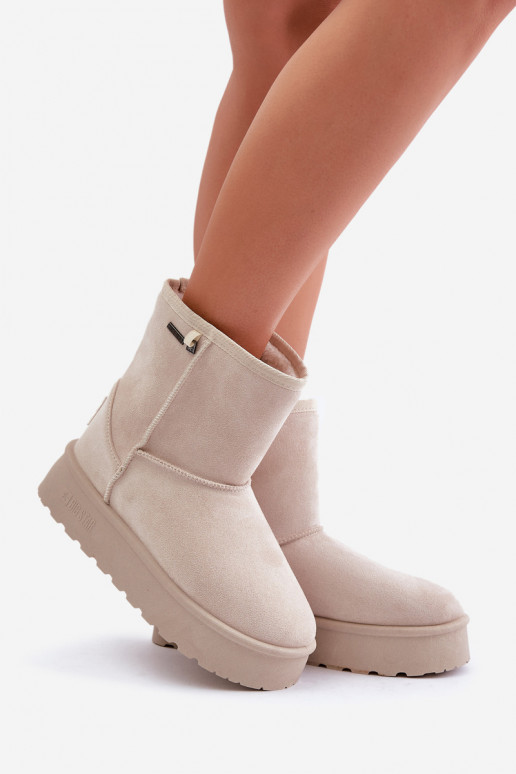 Augsti sniega zābaki ar platformu Big... Augsti sniega zābaki ar platformu Big...